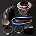 AUDEW Universal Performance Induction Cold Air Intake Filter Alumimum Pipe HOSE System Carbon