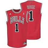 adidas Chicago Bulls Derrick Rose New Revolution 30 Replica Road Jersey