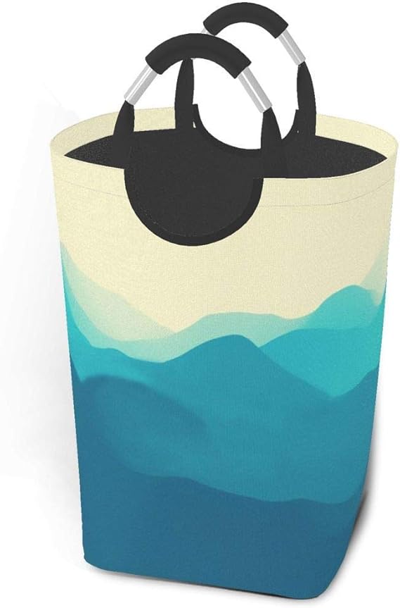 mallcentral-EU Cesta de lavandería Colgante de Paisaje de montaña