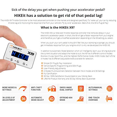 HIKEit Pedal Throttle Response Controller Chip Tuning HI589 for Jeep