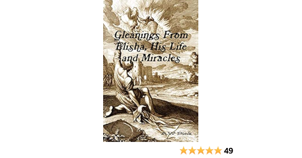 Gleanings From Elisha His Life And Miracles Pink A W Kulakowski Editor Rev Terry 9781618980762 Amazon Com Books