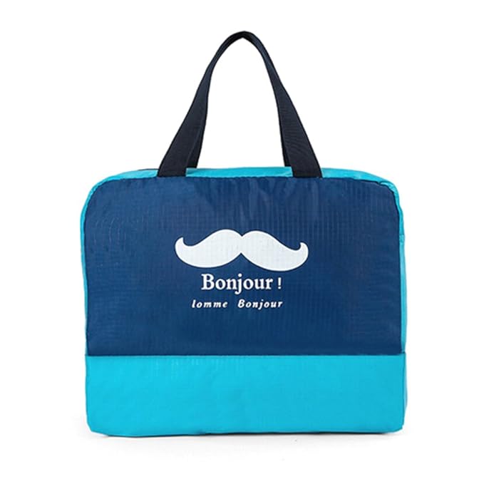 Decdeal - Bolsa Organizadora de Ropa Separado de Mojado y Seco, Gran Capacidad Impermeable, Playa Piscina Gimnasio Spa Parque Acuático Surf Rafting