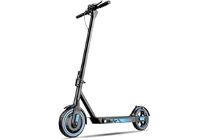 EGGKING Electric Scooter Adults, Up to 25 Mph and 22 Miles Range, 500W Motor E-Scooter with 10" tire, Foldable Escooter with Dual Braking and App Control, UL Certified (Blue)