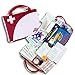 2-in-1 All Purpose First Aid Kit - (115 Pieces) + Bonus Ultralight Wilderness Hiking 1st Aid kit - EMT Approved, Hospital Grade Medical Supplies - Great for hiking, biking, running, hunting and more!