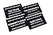 K-Musculo Bachelorette Party Mugshot Signs - Funny Photo Booth Props for Girls Night Out, Wedding Shower, Bridal Shower Mug Shot - Set of 20 Unique Signs