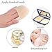 Joly Powder Puffs, Makeup Puff for Face Foundation Powder with Glove -Washable Sponge 3.35 Inch (3pcs/set)