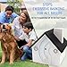 Upgraded Value Pack, Safe Ultrasonic Anti-Barking Dog Device with Sonic Whistle, Outdoor Bark Controller, Humane Sonic Bark Deterrent to Stop Barking, No Collar Hanging Birdhouse Design Training Dogs