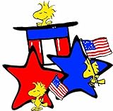 Eureka Peanuts Red White and Blue Paper Cut Outs