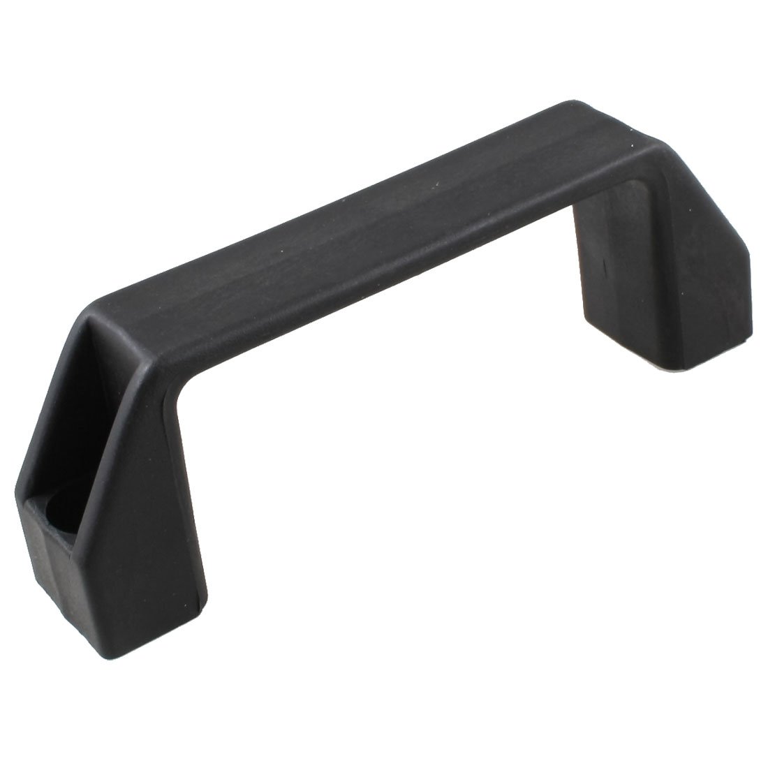 Sourcingmap Black 90mm 3.5" Hole Distance Cabinet Drawer Plastic Pull Handle