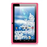 iRULU eXpro X1 7 Inch Google Android Tablet PC, 1024600 Resolution, 8GB Nand Flash, Wi-Fi, Games, Dual Cameras (Pink)