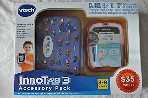 Vtech Innotab 3 Learning System Accessory Bundle Pack-Blue