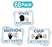 Funny Prank Stickers Hilarious Practical Jokes Labels 2 X 2.15 Inch Fake Voice, Motion Clap Activated Gag Sign Tags for Doors Vending Machines Gag Novelty Stickers 60 Pcs