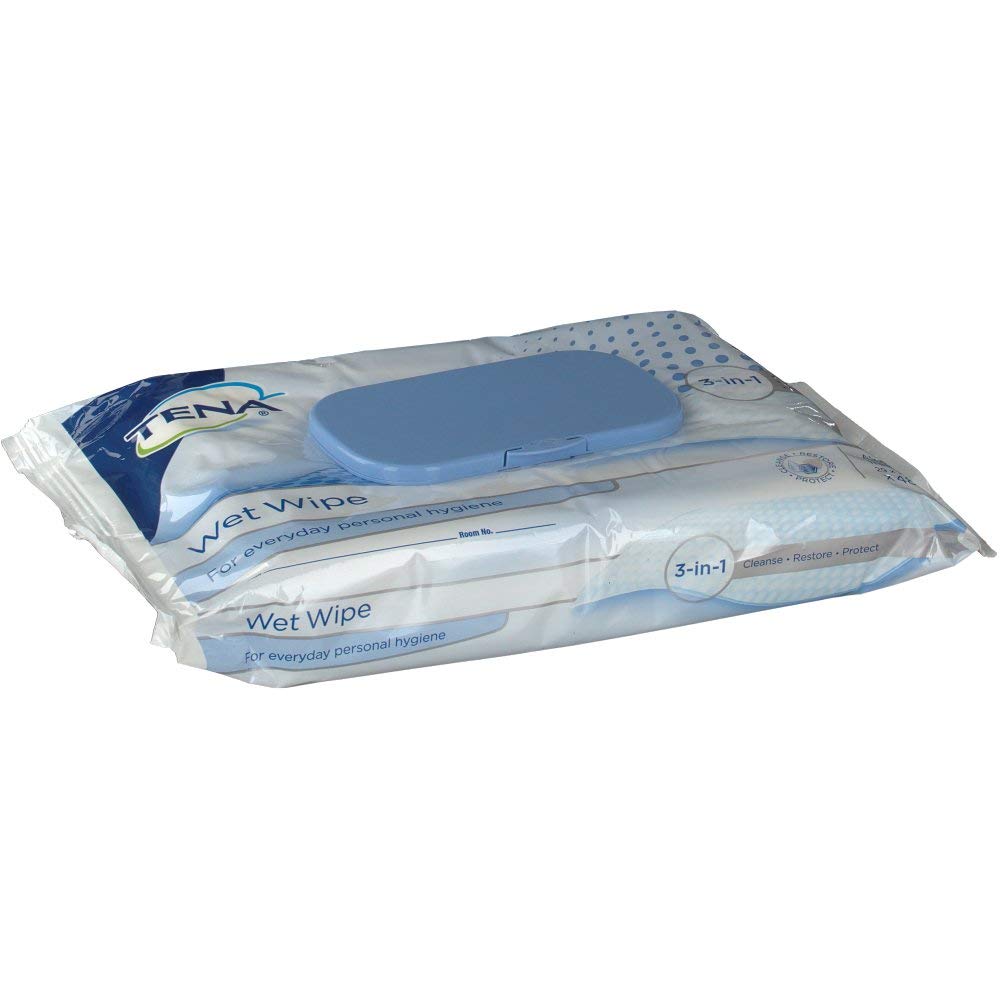 TENA Wet Wipes - 48 Wipes