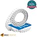 OUR BEST TOY BLOCK TAPE for Lego Building Blocks, Mega Bloks, & Kreo Toys, Perfect Gift for Creative Kids, Toddlers, & Adults, Adhesive Sticks to Walls, Desks, & Cups, 3.2 ft White Baseplate Tape