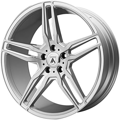 Asanti Black ABL-12 22x9 Silver Wheel / Rim 5x112 with a 32mm Offset and a 72.60 Hub Bore. Partnumber ABL12-22905632SL