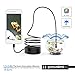 Pancellent Wireless Inspection Camera 720P WiFi Endoscope 2.0 Mega Pixels HD Borescope Rigid Snake Cable for iOS iPhone Android Samsung Smartphone (5 Metes,16.5 FT)
