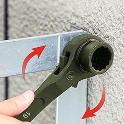 WEDO Scaffold Podger Ratchet Wrench,Double Side