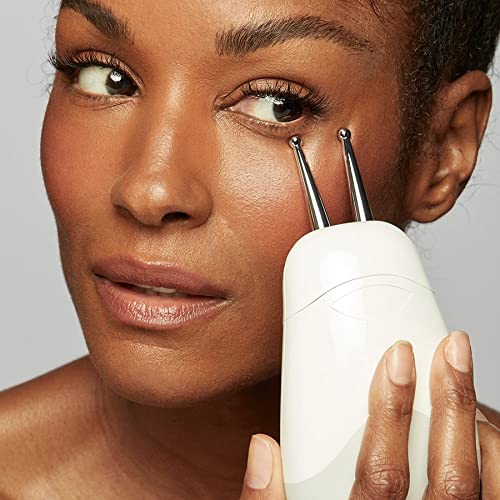 NuFACE Trinity and Effective Lip & Eye Attachment Set Microcurrent Facial Toning Device with