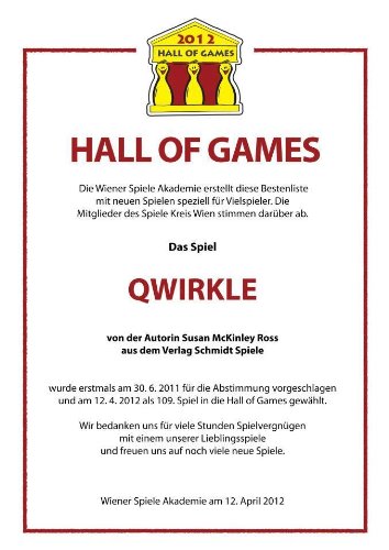 Schmidt Spiele 49014 Qwirkle, Spiel des Jahres 2011, Familienspiel – Bild 7