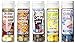 Yum Yum Gum Movie Night - 5 Flavor Variety Pack (Butter Popcorn, Caramel Popcorn, Cola, Sour Lemon, Cotton Candy)