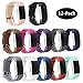 TECKMICO Fitbit Charge 2 Bands,12PCS Multicolor Replacement Bands for Fitbit Charge 2 Fitness Men Women (12-Pack Bands, Large)