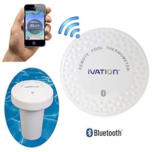 Amazon.com: Ivation Bluetooth Water Thermometer for Bathtub, Pool & Hot