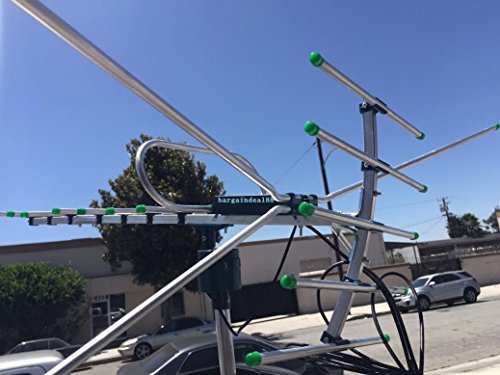 150++ Miles 360 Degree Digital Outdoor TV Antenna HD VHF/UHF