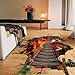 Highpot 3D Flaming Floor Wall Stickers Removable Mural Decals Vinyl Living Room Art