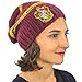 Cinereplicas Harry Potter Beanie Hat Knit Cap - Official Slouchy Gryffindor (Adult)