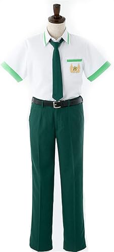 Amazon 実物撮影コスプレ用 King Of Prism By Prettyrhythm 華京院学園制服 コスプレ衣装 男子夏服 中等部 コスチューム 仮装 イベント コスプレ 学園祭 コスプレ用衣装 コスプレ 仮装 通販