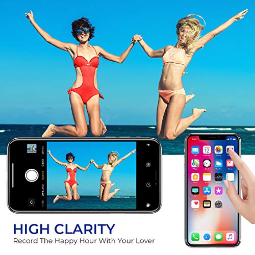 image for HTECHY Replacement for iPhone X Screen Replacement Black(5.8