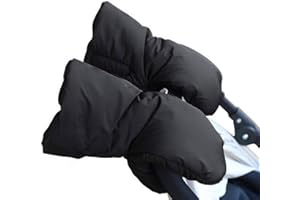 BEROCIA Winter Stroller Gloves, Universal Stroller Mitten, Waterpoof, Windproof, Stroller Hand Muff, Warmmuffs, Accessories, Extra Thick, Anti-Freeze