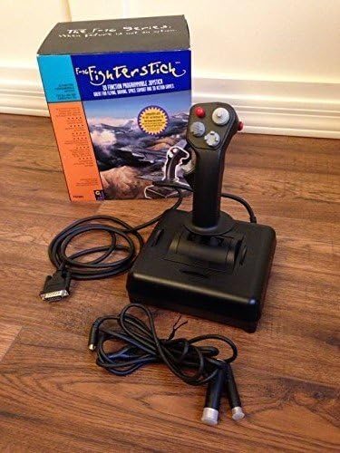 CH F-16 Fighterstick 3-Button with 4 Hat Switches and Throttle