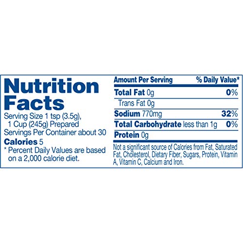 Wyler's Instant Chicken Bouillon Powder (3.75 oz Jars, Pack of 8)