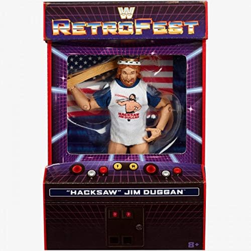 Wrestling Wwe Elite Retrofest Exclusive Hacksaw Jim Duggan Action Figure