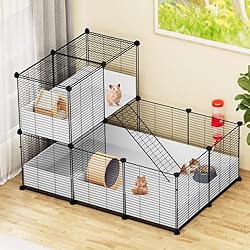 YITAHOME Guinea Pig Cage with Liner, 41x28x28 Inch