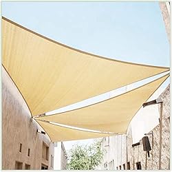 ColourTree 20' x 20' x 20' White Triangle Sun Shade