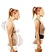 Posture Corrector Back Brace - Medical Grade Adjustable Posture Support Clavicle Support w Lower Back Lumbar Belt. Improve Bad Posture, Relieve Back Pain for Men and Women (L 30