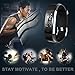 Fitness Tracker, Activity Tracker with Heart Rate Monitor and Sleep Monitor, Step Counter Pedometer Watch, IP67 Water Resistant Smart Band with 0.96''OLED Touchscreen for Kids Women and Men