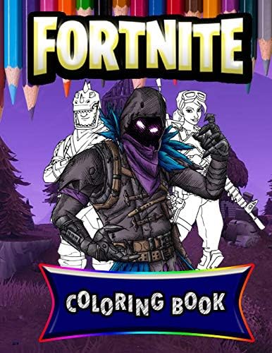 Fortnite Coloring Book: Amazing unofficial coloring book with 30 unique images Paperback – November 9, 2018