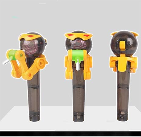 Amazon Edtara 面白い食事ロリポップ ロボットトイ ロリポップホルダー 優れた防塵 子供用 キャンディー収納用おもちゃ ブラック Txtoys Gl09 1cdd3 屋内遊具 おもちゃ
