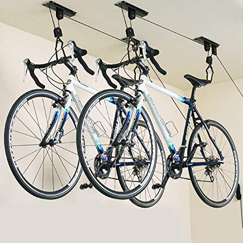 Amazon Com Ceiling Mounted Bicycle Lift Hoist Storage
