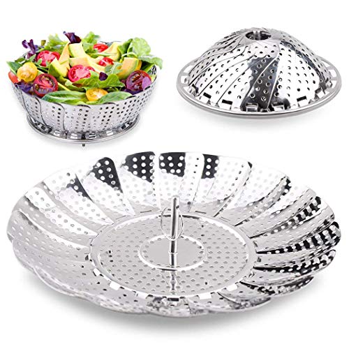 Vegetable Steamer Basket for Food Seafood Cooking