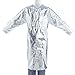 Welding Apron Aluminized Heat Resistant Apron Protective Coat Safety Suit Safety Apparel Flame Resistant Safety Lab Apron Welding Gown