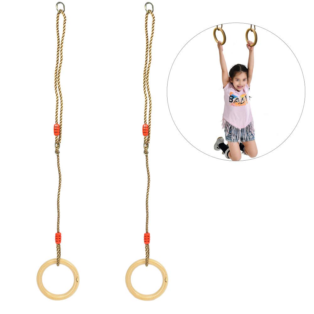 1 Pair Swing Rings, Flying Rings Swing, for Indoor and Outdoor Playing
