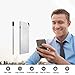 Credit Card Thinnest Power Bank , Lanyos Battery Pack 1300mAh Wallet Sized Portable External Battery Charger