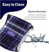 MICOOYO Belly Bands for Dogs Reusable Male 3 Pack Plaid Size S view 8