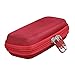 Hermitshell Hard EVA Travel Red Case Fits Anker Astro E1 5200mAh / 6700mAh / Anker PowerCore II 6700 Candy bar-Sized Ultra Compact Portable Charger