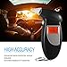 Migo 1 123 Breathalyzer, BAC Track Portable Breath Alcohol Tester, Highly-Accurate Result Digital Battery Power with 5 Mini Mouthpieces, 1, Black2