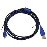 SCUF 10ft Braided Charging Cable for Xbox One and Playstation 4 (Blue) by Scuf Gaming